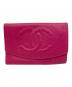 CHANEL（シャネル）の古着「長財布」｜ショッキングピンク