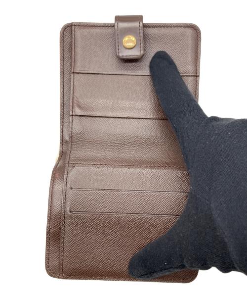 LOUIS VUITTON（ルイ ヴィトン）LOUIS VUITTON (ルイ ヴィトン) ダミエ　コンパクトジップ ブラウンの古着・服飾アイテム