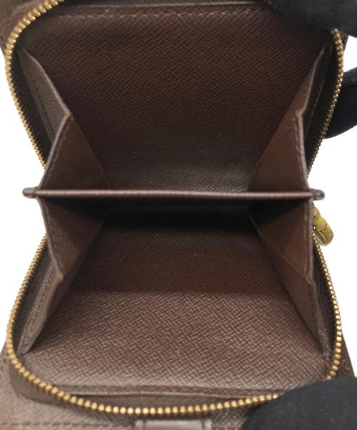 LOUIS VUITTON（ルイ ヴィトン）LOUIS VUITTON (ルイ ヴィトン) ダミエ　コンパクトジップ ブラウンの古着・服飾アイテム