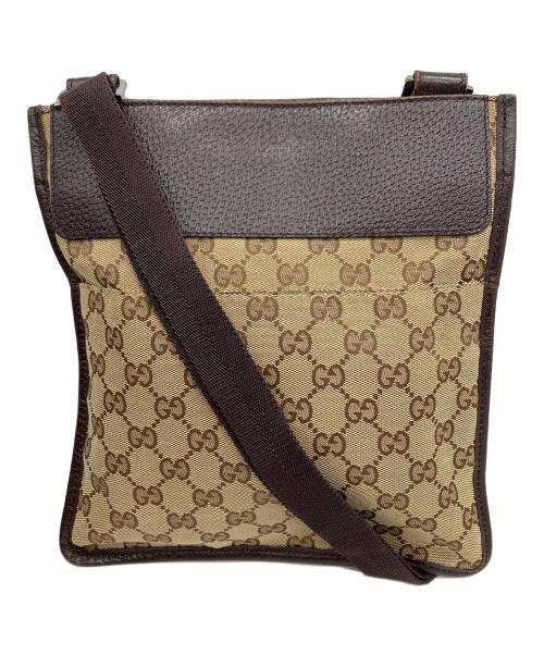 GUCCI（グッチ）GUCCI (グッチ) ショルダーバッグ ブラウンの古着・服飾アイテム