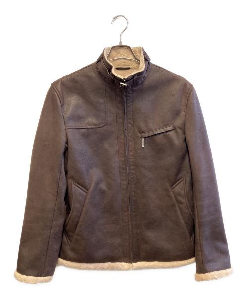 BURBERRY BLACK LABEL（バーバリーブラックレーベル）BURBERRY BLACK LABEL (バーバリーブラックレーベル) ブルゾン ブラウン サイズ:Mの古着・服飾アイテム