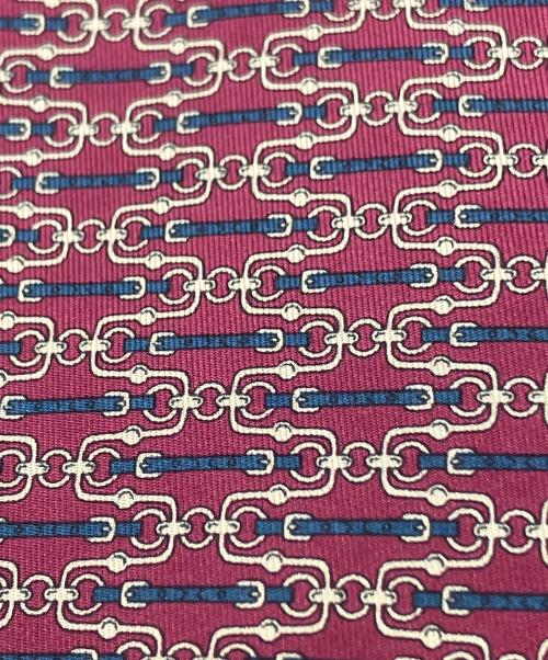 HERMES（エルメス）HERMES (エルメス) ネクタイ ボルドー サイズ:不明の古着・服飾アイテム