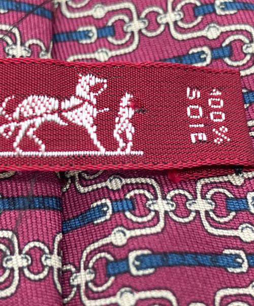 HERMES（エルメス）HERMES (エルメス) ネクタイ ボルドー サイズ:不明の古着・服飾アイテム
