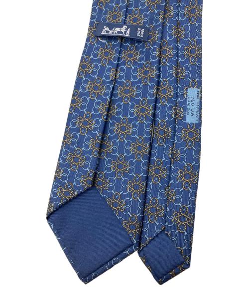 HERMES（エルメス）HERMES (エルメス) ネクタイ ネイビー サイズ:不明の古着・服飾アイテム