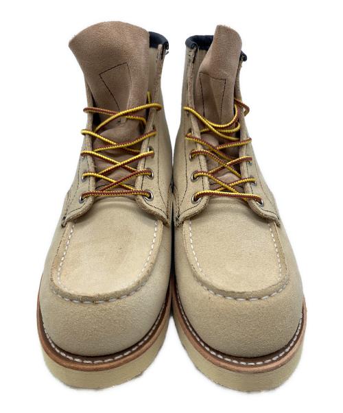 RED WING（レッドウィング）RED WING (レッドウィング) クラシックモックトゥブーツ ベージュ サイズ:27 未使用品の古着・服飾アイテム