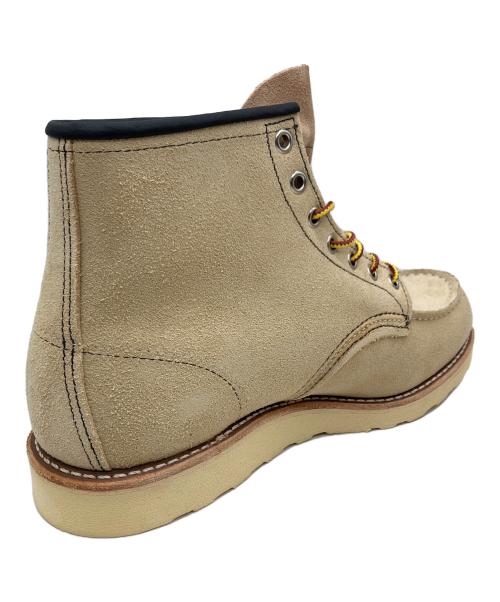 RED WING（レッドウィング）RED WING (レッドウィング) クラシックモックトゥブーツ ベージュ サイズ:27 未使用品の古着・服飾アイテム