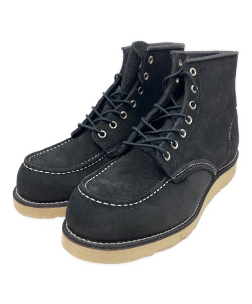 RED WING（レッドウィング）RED WING (レッドウィング) クラシックモックトゥブーツ ブラック サイズ:27の古着・服飾アイテム