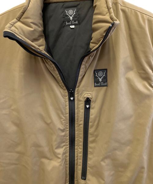 South2 West8（サウスツー ウエストエイト）South2 West8 (サウスツー ウエストエイト) Insulator Vest ベージュ サイズ:Lの古着・服飾アイテム