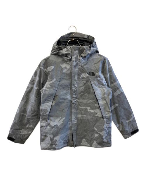 THE NORTH FACE（ザ ノース フェイス）THE NORTH FACE (ザ ノース フェイス) Novelty Scoop Jacket グレー×ブラック サイズ:Sの古着・服飾アイテム