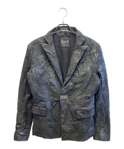 fagassent（ファガッセン）fagassent (ファガッセン) テーラードジャケット ブラック サイズ:1の古着・服飾アイテム