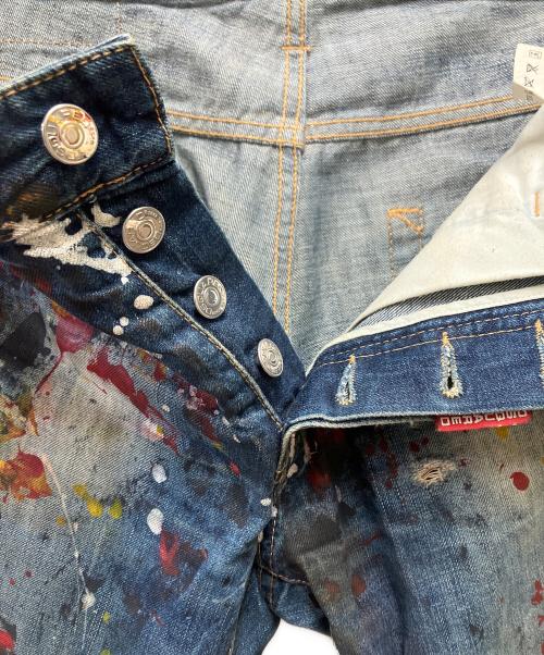 DSQUARED2（ディースクエアード）DSQUARED2 (ディースクエアード) デニムパンツ インディゴ サイズ:44の古着・服飾アイテム