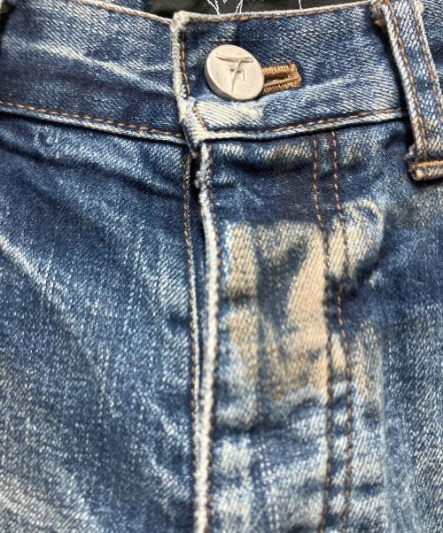 fagassent（ファガッセン）FAGASSENT (ファガッセン) ダメージデニムパンツ インディゴ サイズ:1の古着・服飾アイテム