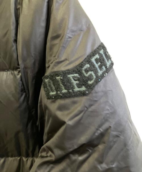 DIESEL（ディーゼル）DIESEL (ディーゼル) ダウンコート ブラック サイズ:Mの古着・服飾アイテム