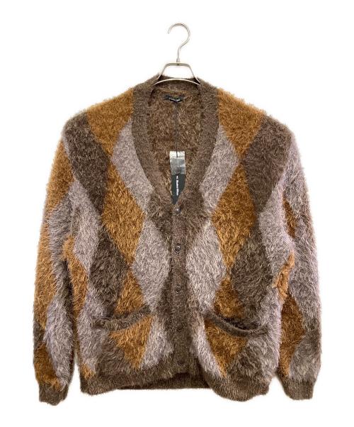 RE: Number (N)ine（リナンバーナイン）RE: Number (N)ine (リナンバーナイン) 厚手カーディガン ブラウン サイズ:3 未使用品の古着・服飾アイテム