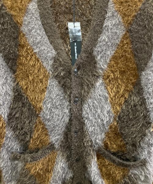 RE: Number (N)ine（リナンバーナイン）RE: Number (N)ine (リナンバーナイン) 厚手カーディガン ブラウン サイズ:3 未使用品の古着・服飾アイテム