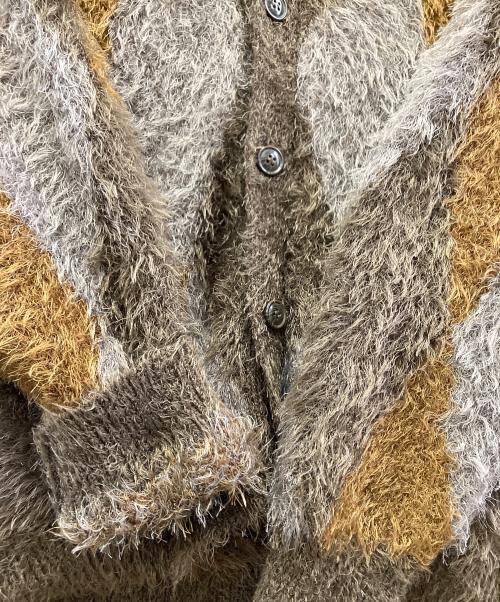 RE: Number (N)ine（リナンバーナイン）RE: Number (N)ine (リナンバーナイン) 厚手カーディガン ブラウン サイズ:3 未使用品の古着・服飾アイテム