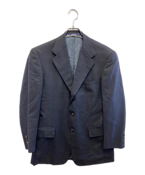 POLO RALPH LAUREN（ポロ・ラルフローレン）POLO RALPH LAUREN (ポロ・ラルフローレン) 3Bジャケット ネイビー サイズ:C90-W78-T165 A4の古着・服飾アイテム