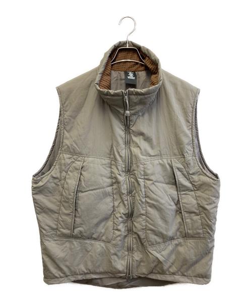 waiper（ワイパー）WAIPER (ワイパー) 中綿ベスト カーキ サイズ:Lの古着・服飾アイテム
