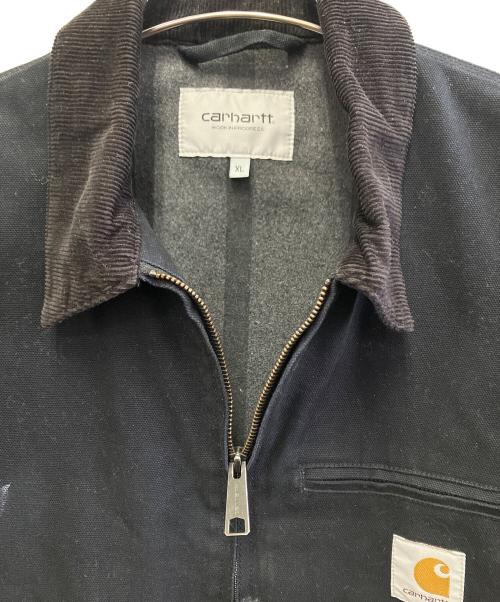 Carhartt WIP（カーハート ワークインプログレス）CARHARTT WIP (カーハート ワークインプログレス) DETROIT JACKET ブラック サイズ:XLの古着・服飾アイテム