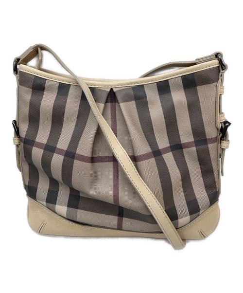 BURBERRY（バーバリー）BURBERRY (バーバリー) ショルダーバッグ ベージュの古着・服飾アイテム