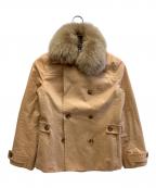 BURBERRYバーバリー）の古着「ショートトレンチコート」｜ブラウン