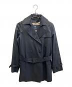 BURBERRY LONDONバーバリーロンドン）の古着「ハーフトレンチコート」｜ブラック