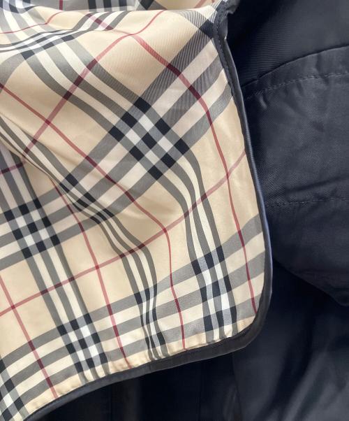 BURBERRY LONDON（バーバリーロンドン）BURBERRY LONDON (バーバリーロンドン) ハーフトレンチコート ブラック サイズ:38の古着・服飾アイテム