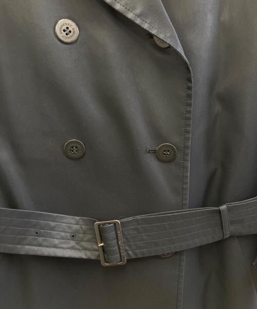 BURBERRY LONDON（バーバリーロンドン）BURBERRY LONDON (バーバリーロンドン) ハーフトレンチコート ブラック サイズ:38の古着・服飾アイテム