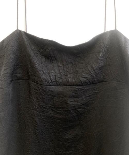 Adam et Rope（アダム エ ロペ）Adam et Rope (アダム エ ロペ) キャミソールワンピース ブラック サイズ:F 未使用品の古着・服飾アイテム