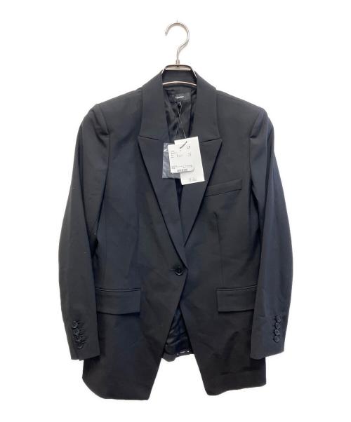 theory（セオリー）theory (セオリー) テーラードジャケット ブラック サイズ:6 未使用品の古着・服飾アイテム
