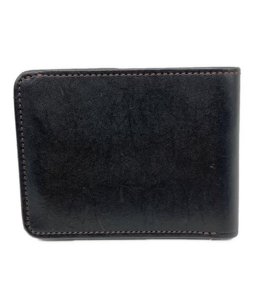 WILDSWANS（ワイルドスワンズ）WILDSWANS (ワイルドスワンズ) 2つ折り財布 ブラックの古着・服飾アイテム