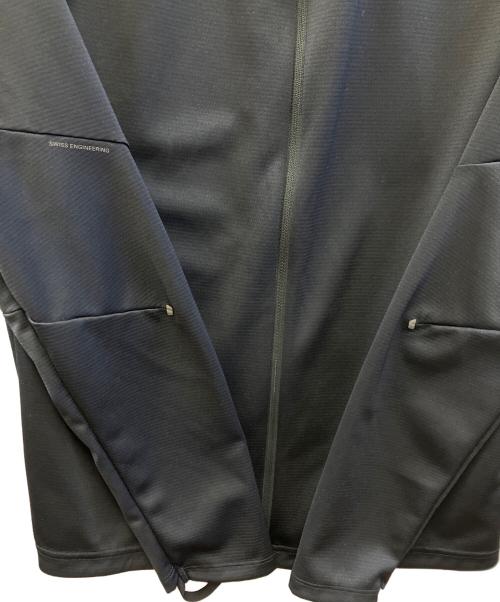 on（オン）On (オン) climate zip hoodie ブラック サイズ:Sの古着・服飾アイテム