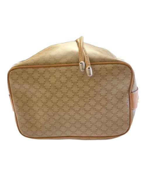 CELINE（セリーヌ）CELINE (セリーヌ) 巾着バッグ ブラウンの古着・服飾アイテム