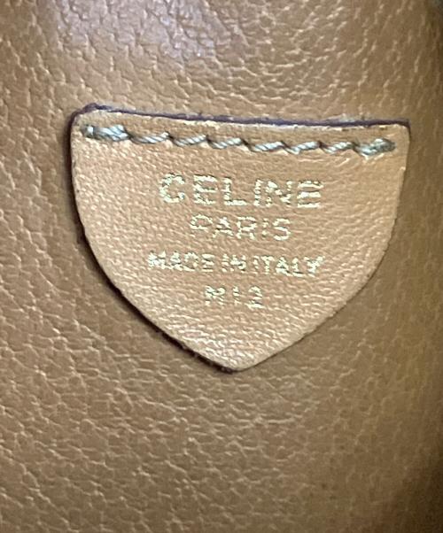 CELINE（セリーヌ）CELINE (セリーヌ) 巾着バッグ ブラウンの古着・服飾アイテム