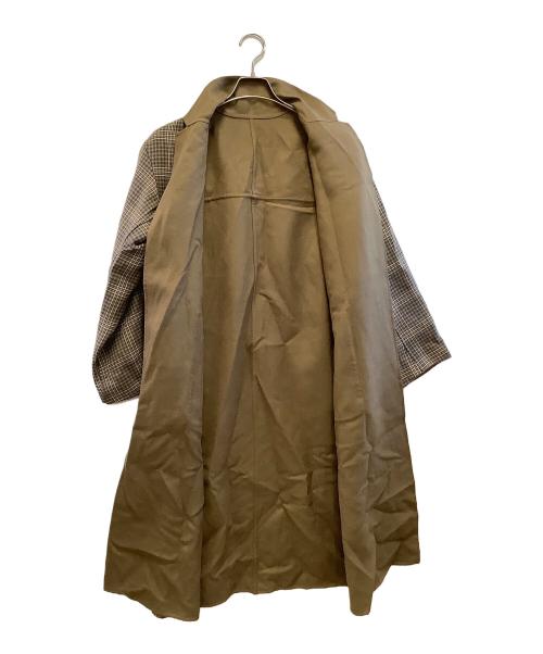 MACKINTOSH PHILOSOPHY（マッキントッシュ フィロソフィー）MACKINTOSH PHILOSOPHY (マッキントッシュ フィロソフィー) リバーシブルコート ブラウン×ベージュ サイズ:36の古着・服飾アイテム