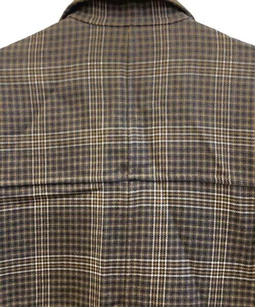 MACKINTOSH PHILOSOPHY（マッキントッシュ フィロソフィー）MACKINTOSH PHILOSOPHY (マッキントッシュ フィロソフィー) リバーシブルコート ブラウン×ベージュ サイズ:36の古着・服飾アイテム