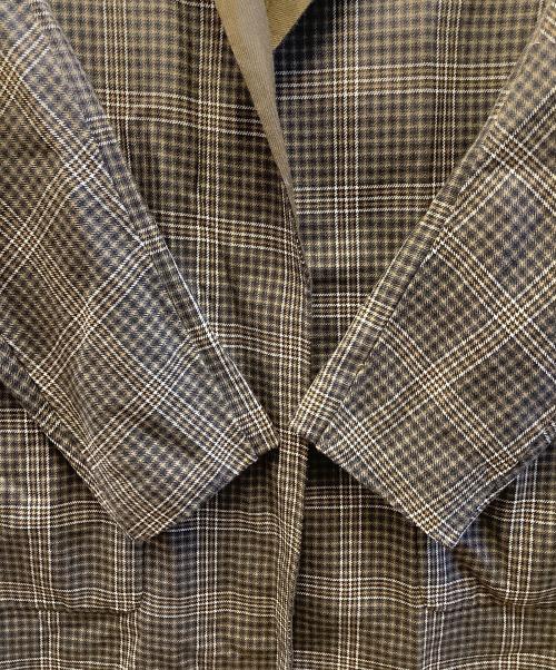 MACKINTOSH PHILOSOPHY（マッキントッシュ フィロソフィー）MACKINTOSH PHILOSOPHY (マッキントッシュ フィロソフィー) リバーシブルコート ブラウン×ベージュ サイズ:36の古着・服飾アイテム