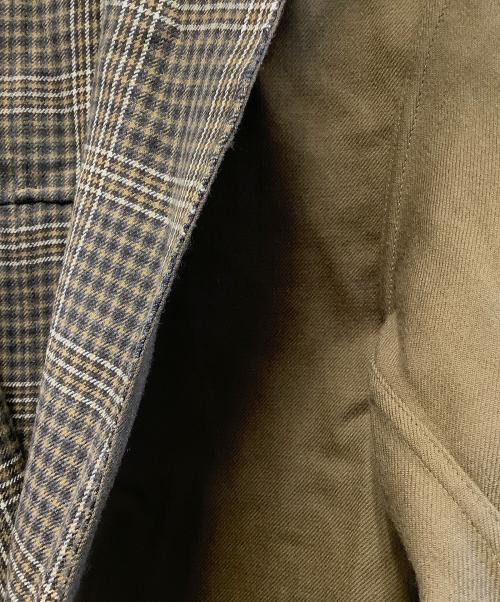 MACKINTOSH PHILOSOPHY（マッキントッシュ フィロソフィー）MACKINTOSH PHILOSOPHY (マッキントッシュ フィロソフィー) リバーシブルコート ブラウン×ベージュ サイズ:36の古着・服飾アイテム