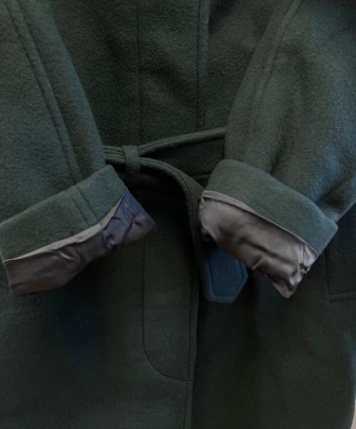 STEVEN ALAN（スティーブンアラン）STEVEN ALAN (スティーブンアラン) ステンカラーコート グリーン サイズ:Sの古着・服飾アイテム