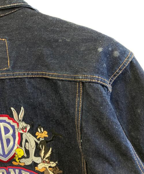 WARNER BROS（ワーナーブラザース）warner bros (ワーナーブラザース) デニムジャケット インディゴ サイズ:XLの古着・服飾アイテム