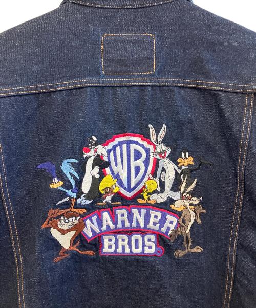 WARNER BROS（ワーナーブラザース）warner bros (ワーナーブラザース) デニムジャケット インディゴ サイズ:XLの古着・服飾アイテム