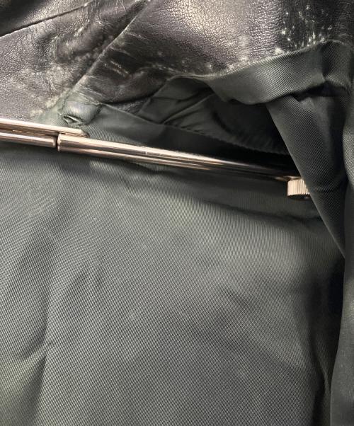 PAUL SMITH（ポールスミス）PAUL SMITH (ポールスミス) レザーコート ブラック サイズ:Mの古着・服飾アイテム