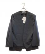 theory luxeセオリーリュクス）の古着「ノーカラージャケット」｜ブラック