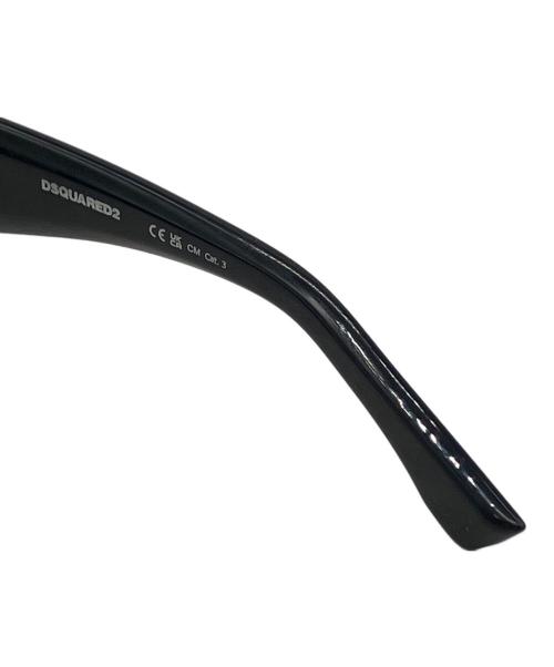 DSQUARED2（ディースクエアード）DSQUARED2 (ディースクエアード) サングラス ブラックの古着・服飾アイテム