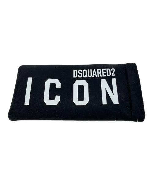 DSQUARED2（ディースクエアード）DSQUARED2 (ディースクエアード) サングラス ブラックの古着・服飾アイテム