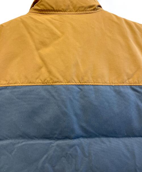 Patagonia（パタゴニア）Patagonia (パタゴニア) ダウンベスト ベージュ×グレー サイズ:記載なしの古着・服飾アイテム