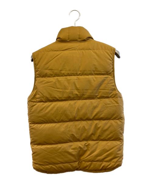 Patagonia（パタゴニア）Patagonia (パタゴニア) ダウンベスト ベージュ×グレー サイズ:記載なしの古着・服飾アイテム