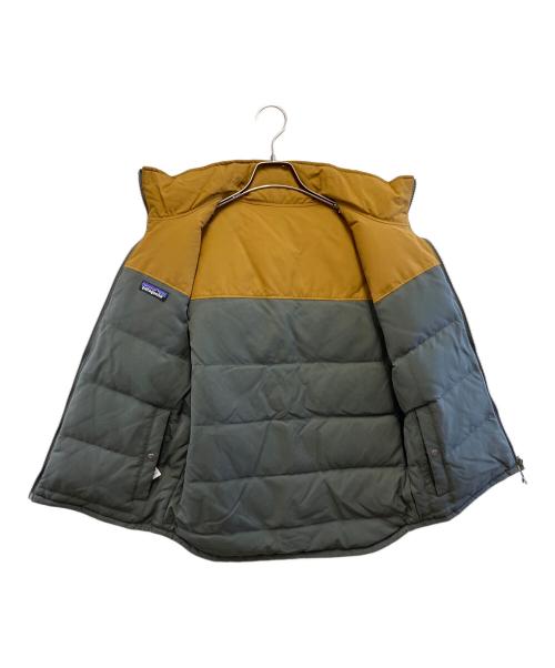 Patagonia（パタゴニア）Patagonia (パタゴニア) ダウンベスト ベージュ×グレー サイズ:記載なしの古着・服飾アイテム