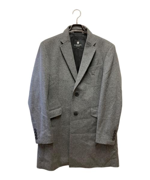 BLACK LABEL CRESTBRIDGE（ブラックレーベル クレストブリッジ）BLACK LABEL CRESTBRIDGE (ブラックレーベル クレストブリッジ) チェスターコート グレー サイズ:LLの古着・服飾アイテム