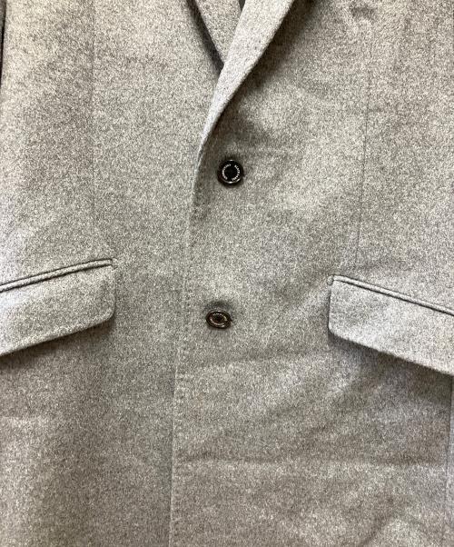 BLACK LABEL CRESTBRIDGE（ブラックレーベル クレストブリッジ）BLACK LABEL CRESTBRIDGE (ブラックレーベル クレストブリッジ) チェスターコート グレー サイズ:LLの古着・服飾アイテム